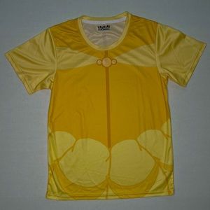 Disney Men's Belle Beauty and the Beast Inspired Athletic Shirt Small